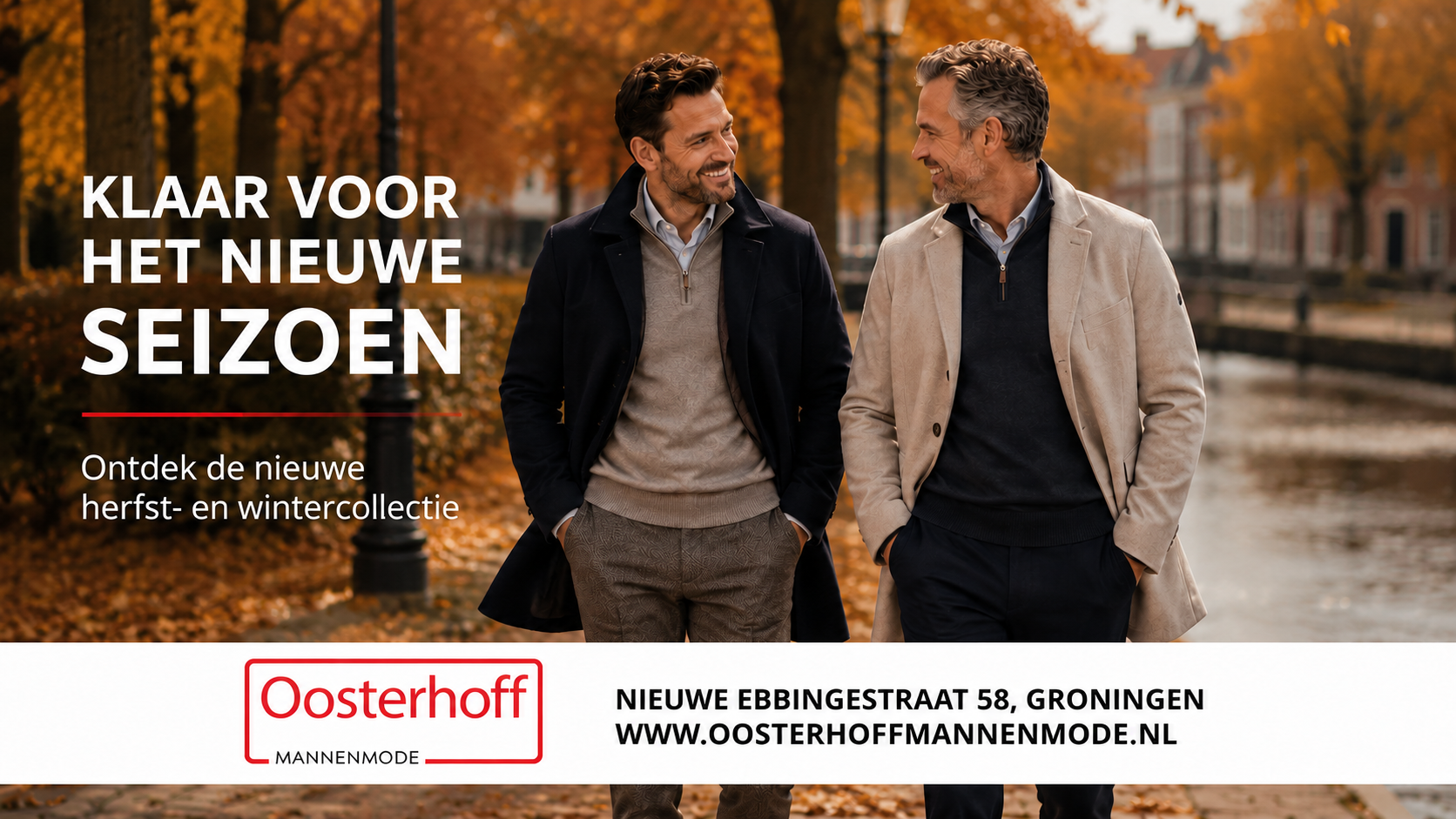 Herfst- en Wintersale 2026 bij Oosterhoff mannenmode